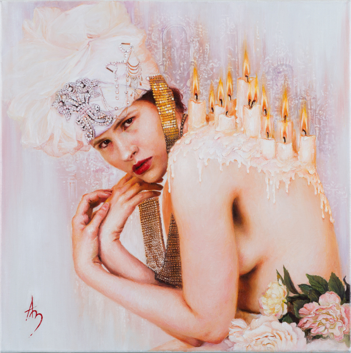 ALEXANDRA MANUKYAN "Beautiful Disaster" A RING OF ENDLESS LIGHT