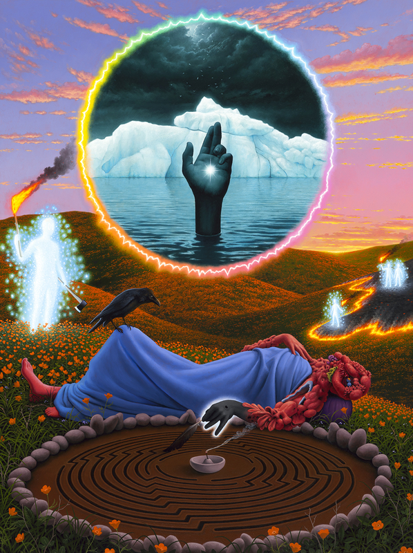 ADRIAN COX  The Well of Dreams ASLEEP BENEATH THE SIGN OF THE COSMIC WOUND (MAKER'S DREAM XIII)