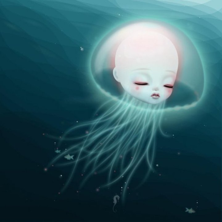 INVENTORY - ORIGINAL ART  "BABY MERMAID"