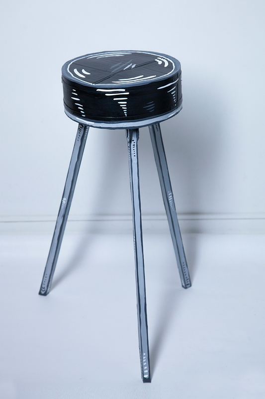 Dosshaus Paper-Thin Hotel BAR STOOL 1