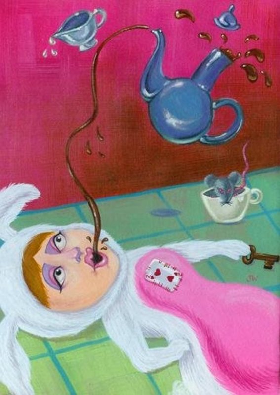 LITERARTISTRY Group Show BOOK: ALICE IN WONDERLAND