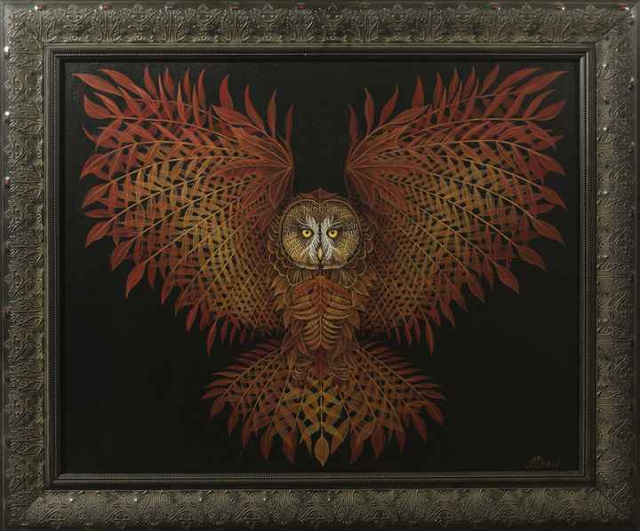 ORNÉLIE AND MOLLY DEVLIN Gallery 3 FLIGHT OF THE FALL (FRAMED)