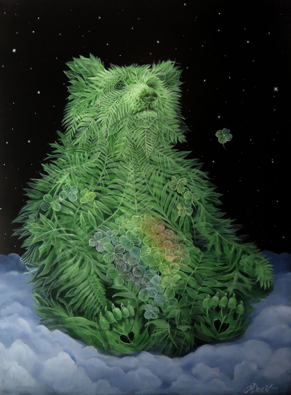 Care Bears™ Forever Group Show GOOD LUCK GRIZZLY