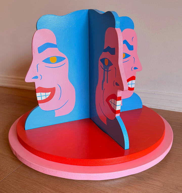 KRISTEN LIU-WONG Animal Instinct HER MULTITUDES (LAZY SUSAN SCULPTURE 1)