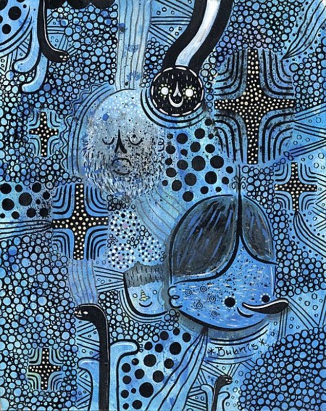 INVENTORY - ORIGINAL ART  "IT'S ALWAYS BLUE TO YOU"