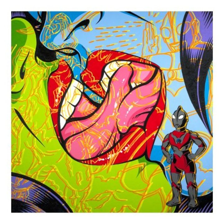 COOP New Works KAIJU KISS - GICLEE PRINT