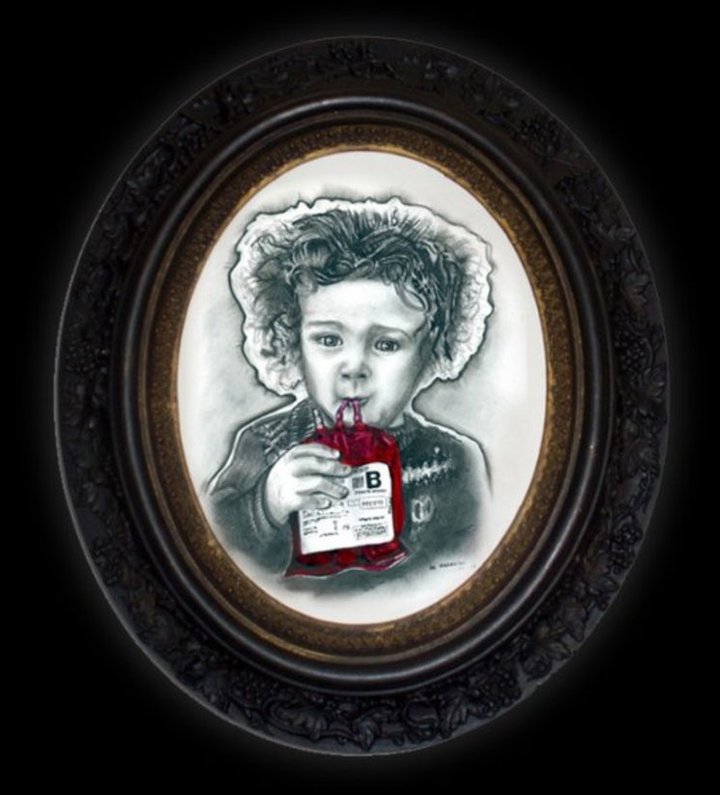 INKY DREADFULS - LIU - HUOT  "LITTLE SIPPER"