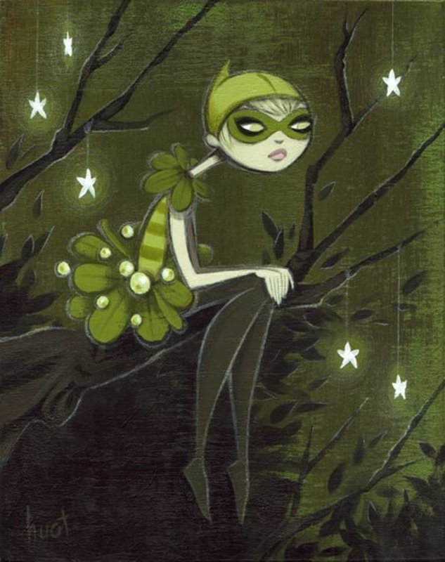 INKY DREADFULS - LIU - HUOT  "MISTLETOE"