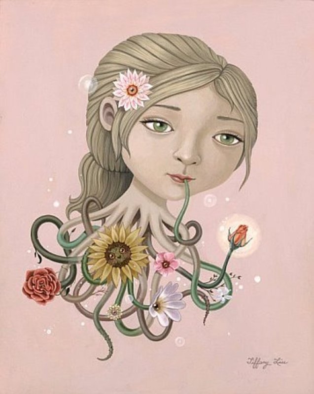 INKY DREADFULS - LIU - HUOT  "MOTHER BLOOM"
