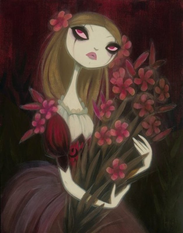 INKY DREADFULS - LIU - HUOT  "OLEANDER"