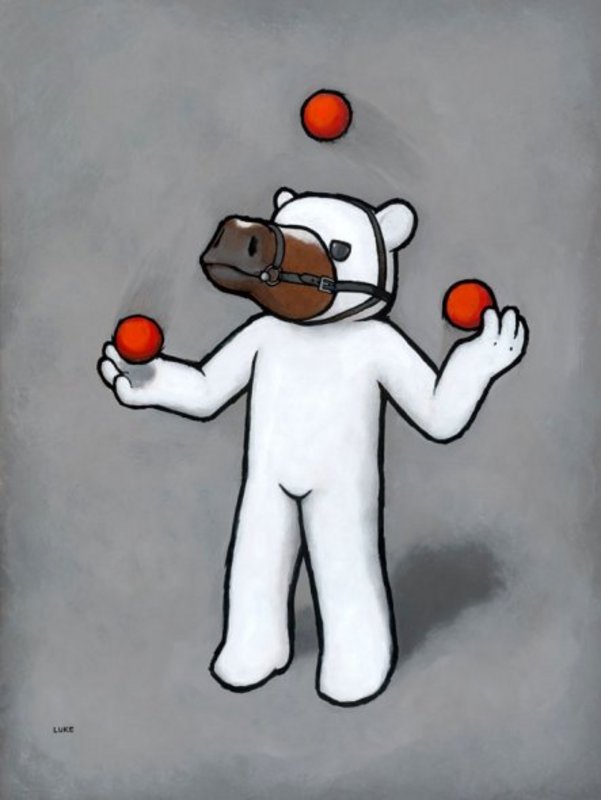 INVENTORY - ORIGINAL ART  ONE TRICK PONY (JUGGLE)