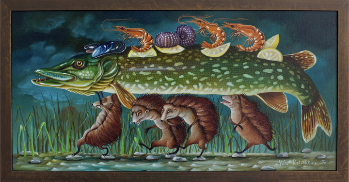 SIRENS Ciou, Molly Devlin and Yulia Pustoshkina SEAFOOD PLATTER