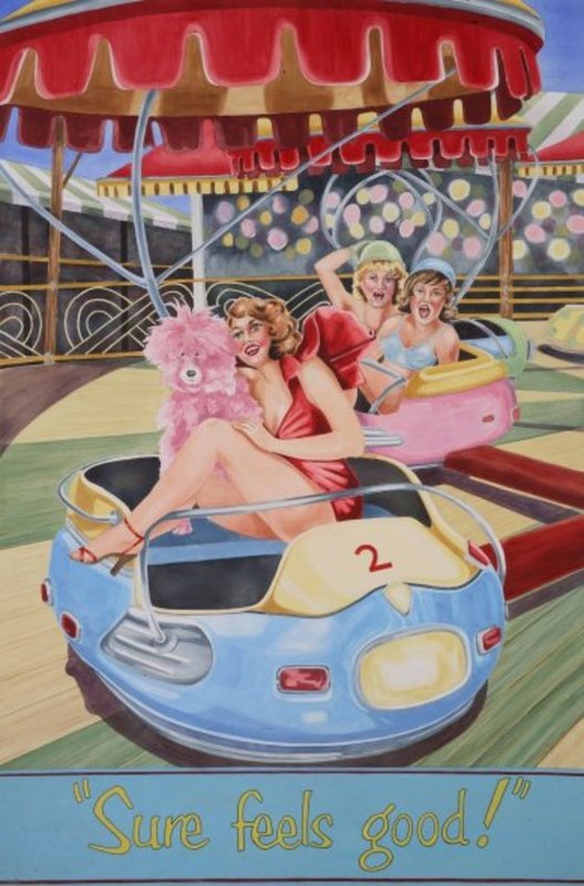 INVENTORY - ORIGINAL ART  "SURE FEELS GOOD"