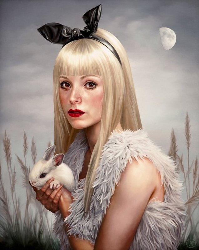 MELISSA FORMAN guest artist: Andy Council SHE WHO PROTECTS THE GENTLE RABBIT