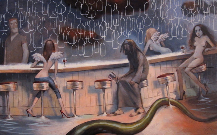 Crucifixion Group Show THE DAY DREAM