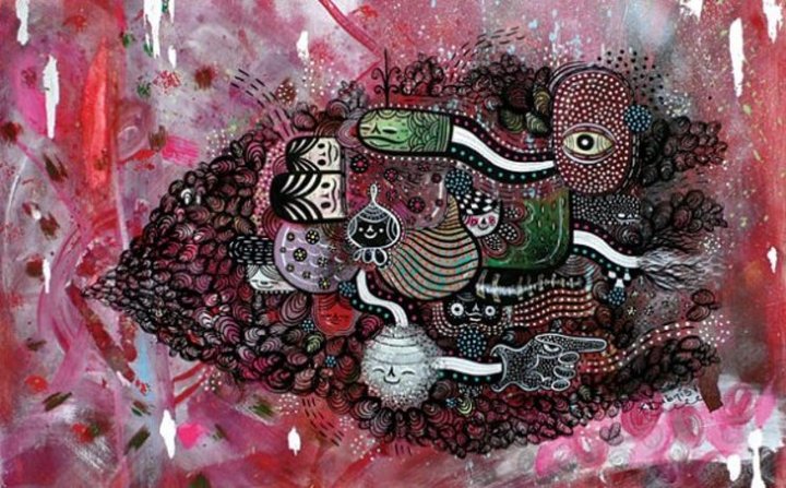 INVENTORY - ORIGINAL ART  "THE HAND THAT POINTS THE WRONG WAY"