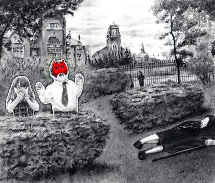 INKY DREADFULS - LIU - HUOT  "THE PRANKSTER'S UNSAVEABLE SOUL"