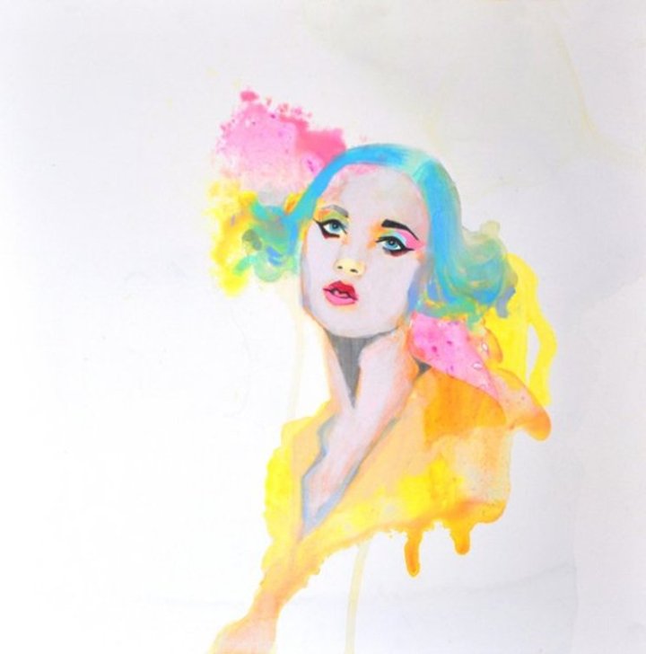 JOSHUA PETKER "Between Butterflies" "WOMAN WEARING MAKE-UP"