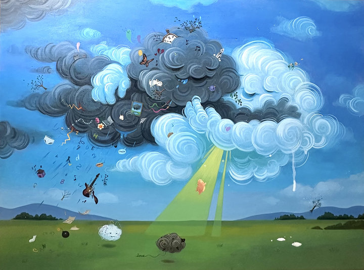 20TH ANNIVERSARY GROUP SHOW Main Gallery WHEN CLOUDS EMBRACE