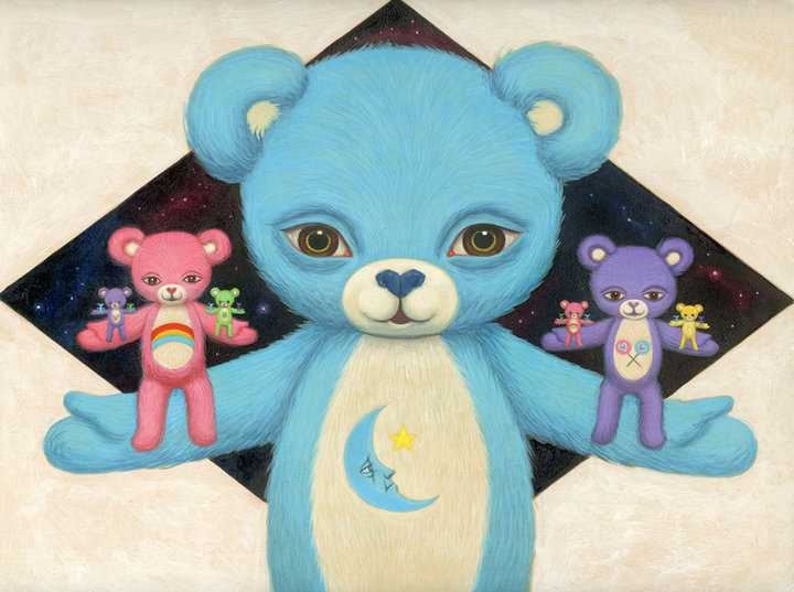 Care Bears™ Forever Group Show TEDDY BEAR FRACTALS