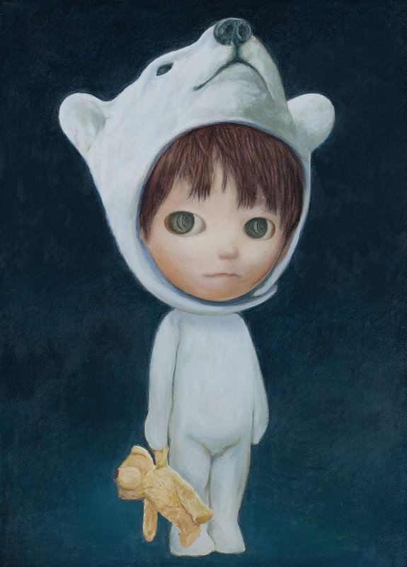 New works by Erika Sanada and Mayuka Yamamoto  LITTLE WHITE BEAR WITH YELLOW BEAR