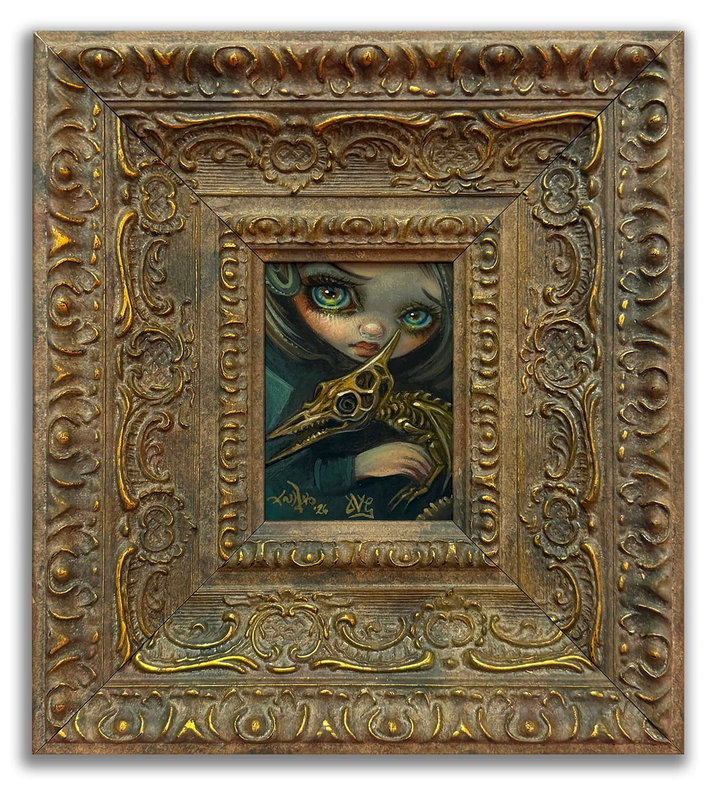 Jasmine Becket-Griffith & David Van Gough DEATH & THE MAIDEN FLIGHT PREHISTORY (FRAMED)