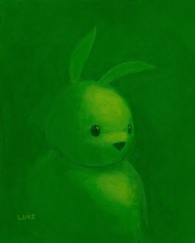 LUKE CHUEH Negative Space PHTHALOCYANINE GREEN AND YELLOW