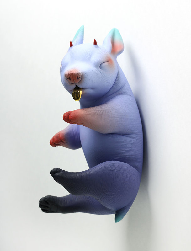 New works by Erika Sanada and Mayuka Yamamoto  CHIKKOI WARRIOR - GOLDEN SHITA