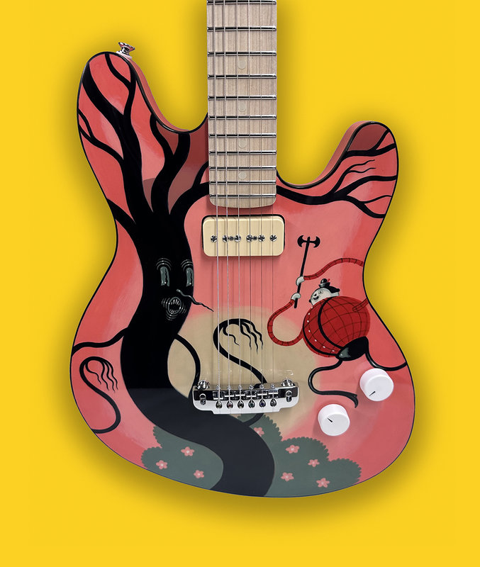 TRAVIS LAMPE The Ham-Fisted Coping Mechanism THE CHOPPER (DETAIL)