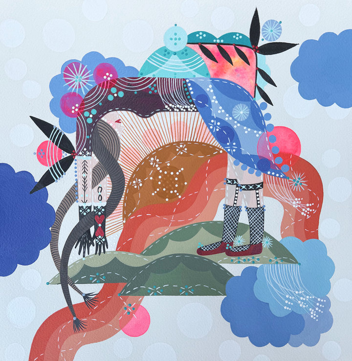 ART COLLECTOR STARTER KIT XI GROUP SHOW A COLLECTION OF 12" X 12" WORKS WATCHING YOURSELF GO BY