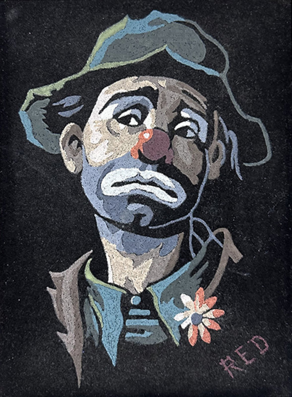 Altered Images Vintage Paint-By-Numbers Reimagined BEFORE