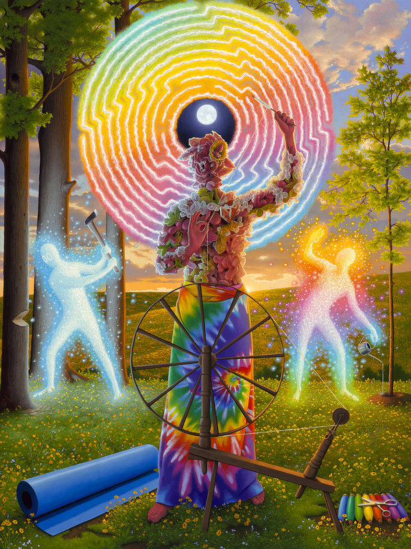 ADRIAN COX  The Well of Dreams THE GREAT SEAMSTRESS'S WHEEL