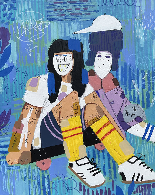 RAMIRO DAVARO-COMAS and HARALD AUSTAD WOODEN TOYS & POWER PORTRAITS AMIGAS!