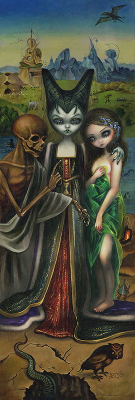Jasmine Becket-Griffith & David Van Gough DEATH & THE MAIDEN DEATH