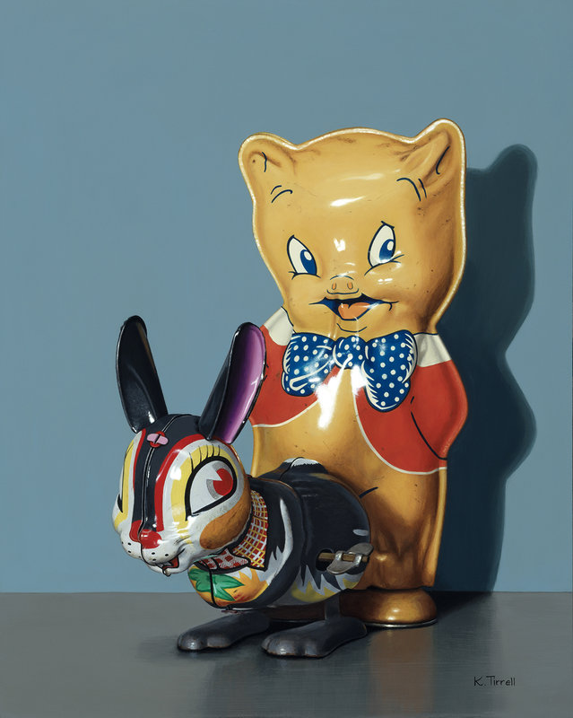 JONATHAN CATHEY & KARI TIRRELL 2 SOLO EXHIBITIONS GOIN’ DOWN THE RABBIT HOLE