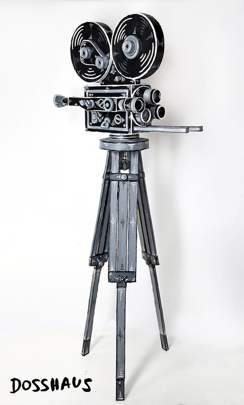 Dosshaus Paper-Thin Hotel FILM CAMERA WITH TRIPOD