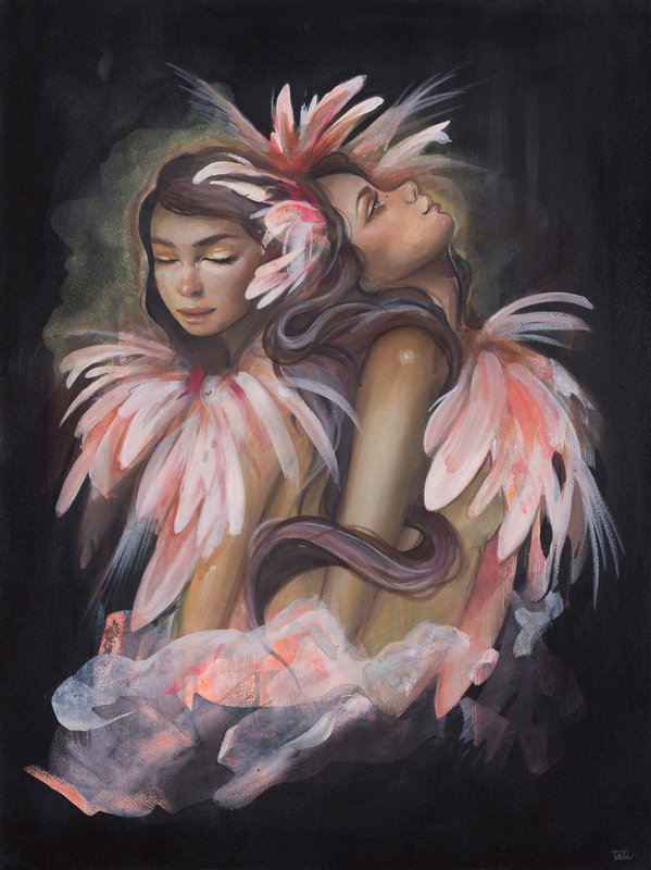 HUEMAN & TATIANA SUAREZ FIORITURA PINK LADIES