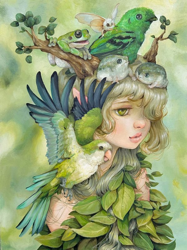 Camilla d'Errico Fabled Realms ARBOREAL MUSE