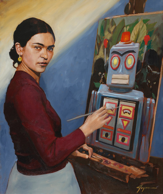 ERIC JOYNER Looking Sideways FRIDA AT WORK