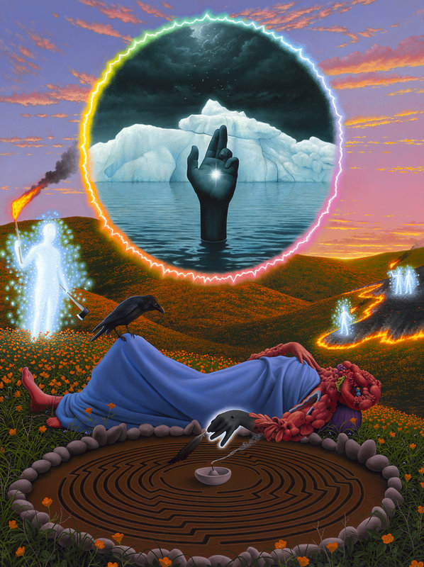 ADRIAN COX  The Well of Dreams ASLEEP BENEATH THE SIGN OF THE COSMIC WOUND (MAKER'S DREAM XIII)