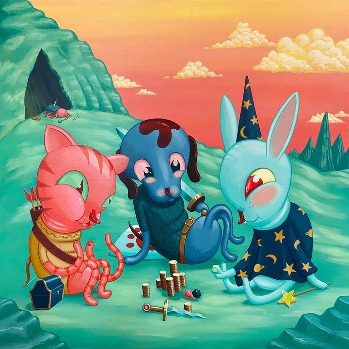 TRAVIS LAMPE Small Time Buffoonist // Gallery 2 ADVENTURE CREW BUDDIES