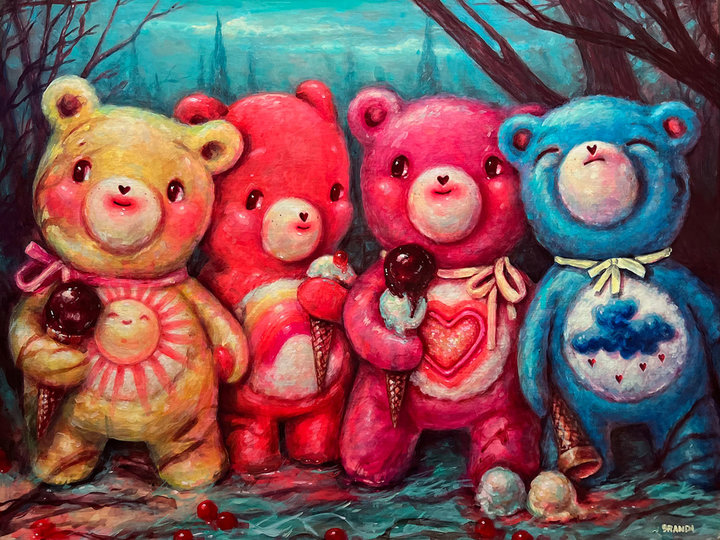 Care Bears™ Forever Group Show NO ONE HAS A REAL FRIEND