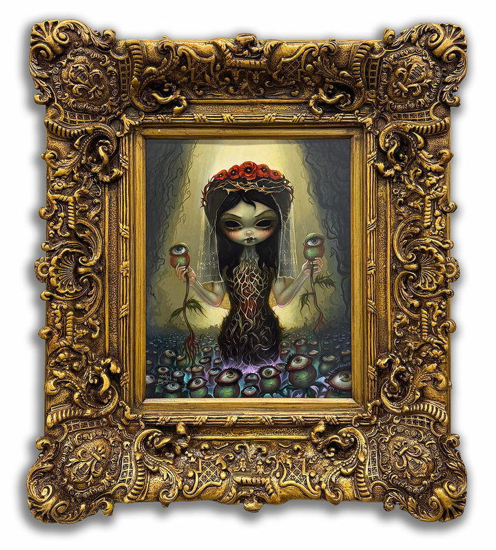 Jasmine Becket-Griffith & David Van Gough DEATH & THE MAIDEN BENEDICTION (FRAMED)