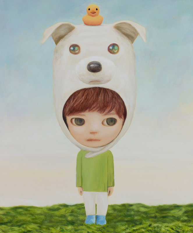 New works by Erika Sanada and Mayuka Yamamoto  LITTLE WHITE DOG