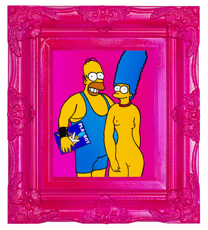 ART COLLECTOR STARTER KIT IX A Group Show of 12" x 12" Works SIMPSONS