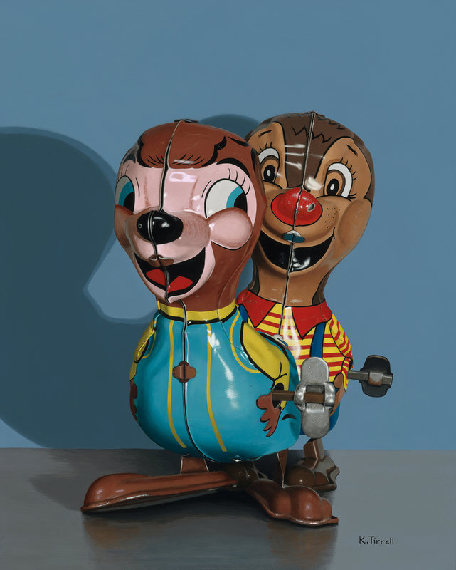 JONATHAN CATHEY & KARI TIRRELL 2 SOLO EXHIBITIONS FUNNY BONE