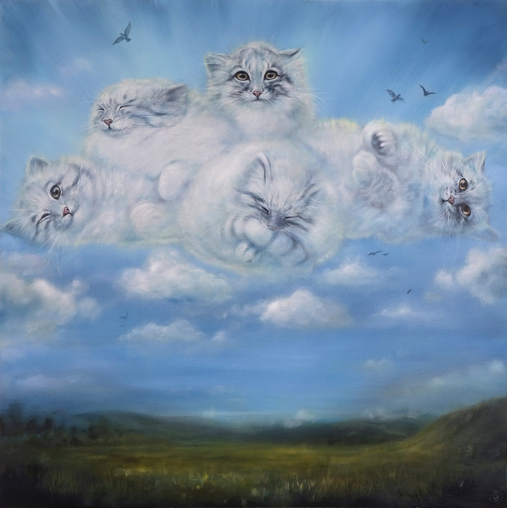 ALLISON REIMOLD, DEWI PLASS, KELSEY BECKETT The Three Graces CUMULUS (YOU MUST NOT BLAME ME IF I DO TALK TO THE CLOUDS)