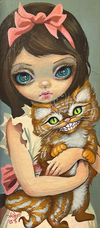 Altered Images Vintage Paint-By-Numbers Reimagined MY GINGER KITTY