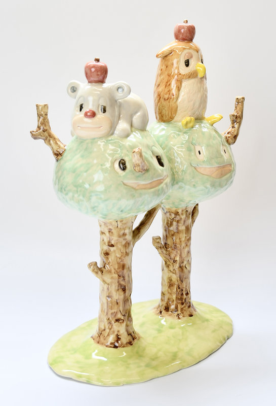 20TH ANNIVERSARY GROUP SHOW September Edition THROUGH THE EYES OF OWL AND BLUE BEAR (ANGLE)
