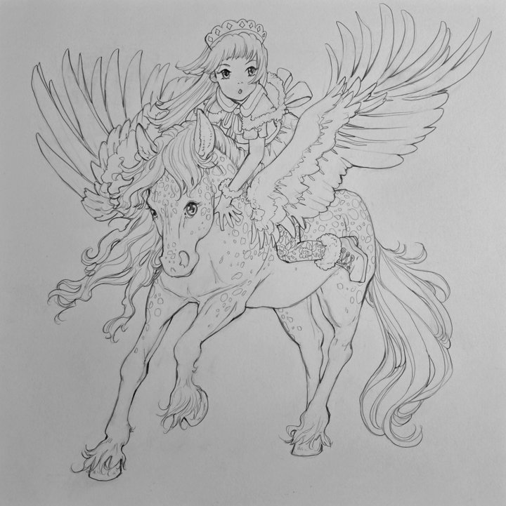 Camilla d'Errico Fabled Realms PEGASUS PRINCESS